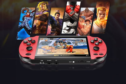 🎮 Console de jeux X7 PLUS (mémoire interne 8Gb, carte mémoire, lecteur audio et vidéo, etc)